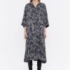 Vestidos Y Monos | BIMBA Y LOLA Vestido Linea A Fluido Canary Camo Caqui