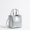 Bolso Chihuahua | BIMBA Y LOLA Bolso Chihuahua Pequeno Piel Plata