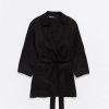 Total Look | BIMBA Y LOLA Chaqueta Fluida Cruzada Negra